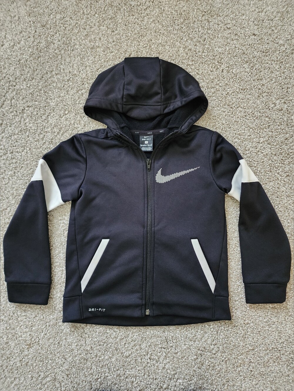 Nike Dri-fit Boys Zip-Up Jacket